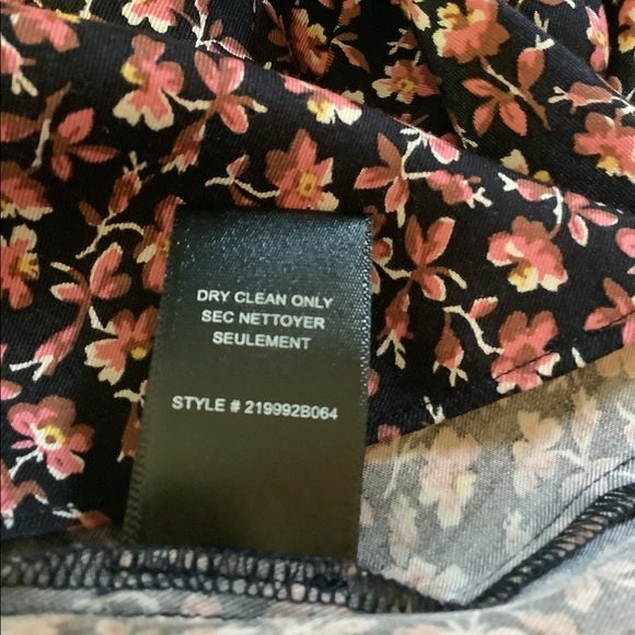 Rebecca Taylor Francesca Silk Top Floral  Size 10 - Picture 5 of 5